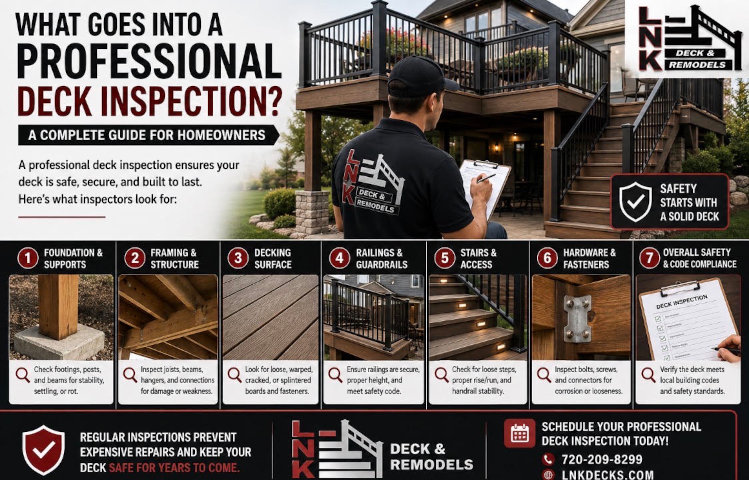 What Goes Into a Professional Deck Inspection? A Complete Guide for Homeowners